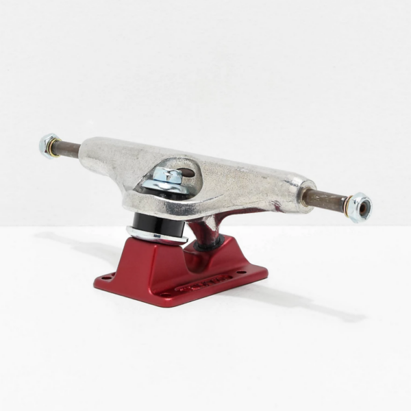Independent Cross Silver & Red 149 Stage 11 Hollow Skateboard Truck ( With Free Hardware )