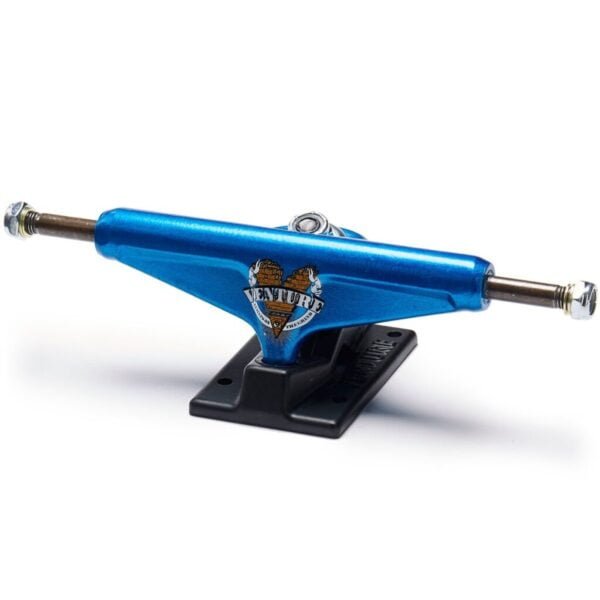 Venture V-Luminati Skateboard Trucks Low 5.25" Blue/Black