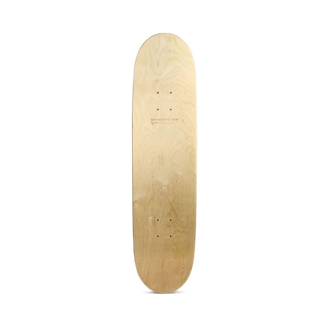 Premium Quality 7 Ply Chinese maple skateboard deck by DOB SKATESHOP