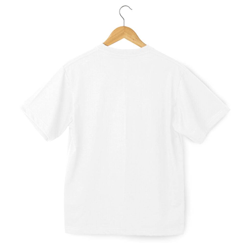 Round Neck Half Sleeve T Shirt White DOB SKATESHOP round-neck-half-sleeve-t-shirt-white-dob-skateshop