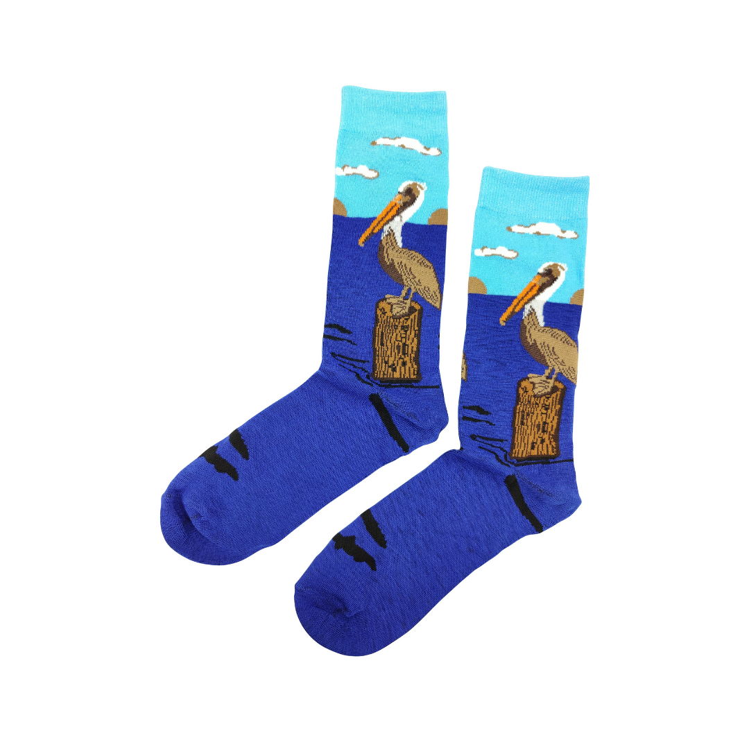 Men's Sky High Pelican Socks