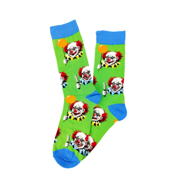 Men's Scary Clown Socks