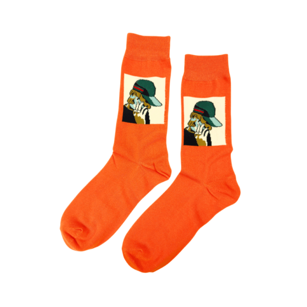Men's SaxoBeat Orange Socks