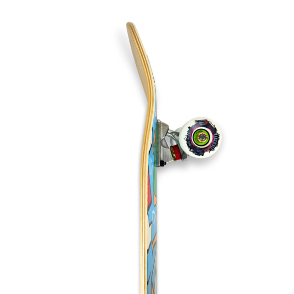 Graffiti Glide North East Maple Complete Skateboard