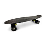 Cruiser Penny Board - Black (with Black Wheels)