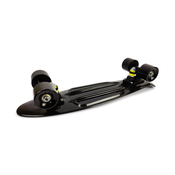 Cruiser Penny Board - Black (with Black Wheels)