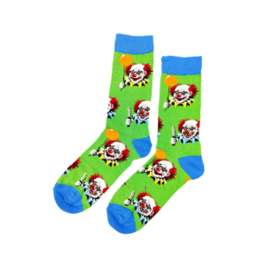 Men's Scary Clown Socks