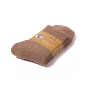 Merino Wool Thick Winter Socks - Beige