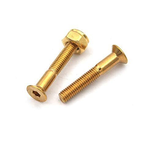 Golden Skateboard Hardware Set