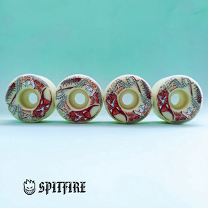 Spitfire Wheels Rowan Zorilla Formula Four Neckface Natural Skateboard Wheels - 53mm 99a