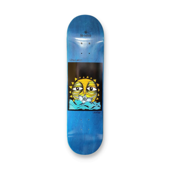 BD Skate Co. Stole Army II Strength Blue 8.0″ Deck