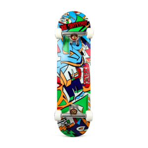 Graffiti Glide North East Maple Complete Skateboard