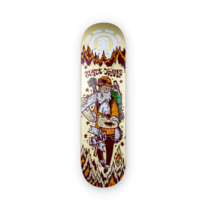 Element Evan Smith OL Dog Skateboard Deck (With free Grip tape)