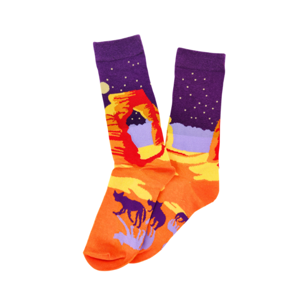 Men's Starry Desert Sunrise Socks