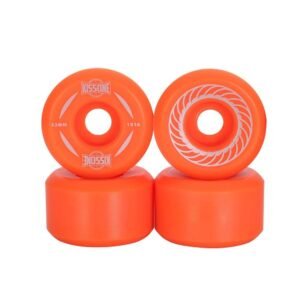 Kissone 53mm Skateboard Wheels 101A hardness - Orange