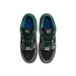 Nike x There Skateboard SB Dunk Low Pro 'Anthracite Gorge Green'