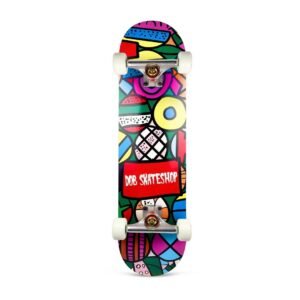 Prismatic Pusher North East Maple Complete Skateboard