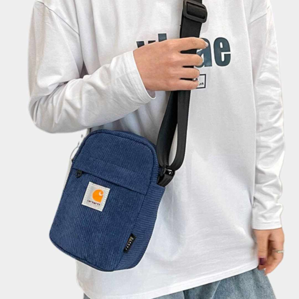Carhartt WIP Cord Bag Small Blue