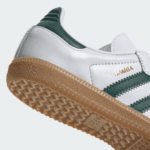 Adidas Samba OG Shoes – Cloud White & Collegiate Green
