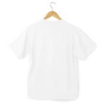 Round Neck Half Sleeve T-Shirt - White