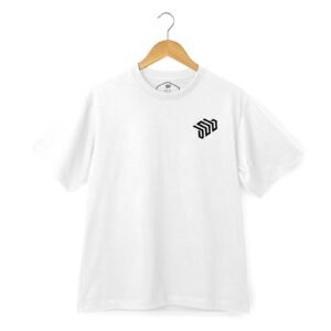 DOB Skateshop Round Neck Half Sleeve T-Shirt - White