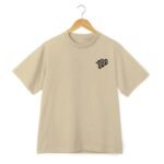 DOB Skateshop Round Neck Half Sleeve T-Shirt - Beige