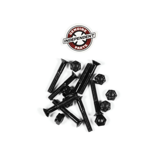 Independent hardware black phillips bolts