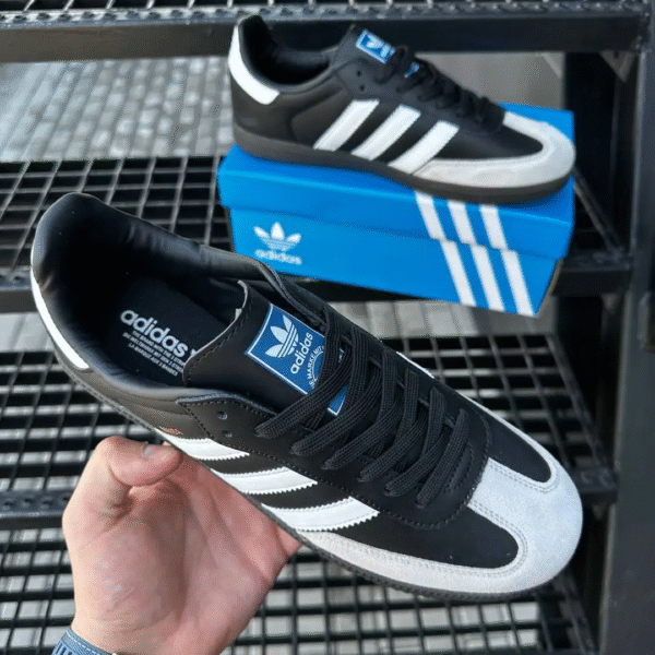Adidas Samba Vegan OG(OEM Grade) - Black & Gray