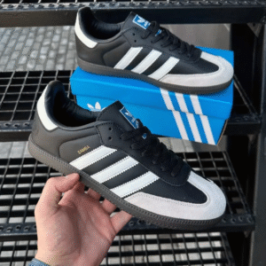 Adidas Samba Vegan OG(OEM Grade) - Black & Gray