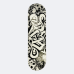 North East Maple Complete Skateboard – Blakout