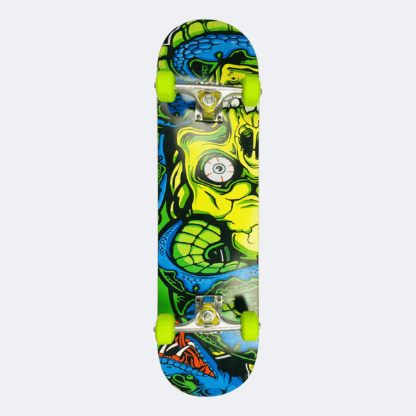 Chinese Maple Complete Skateboard – Snake Eye