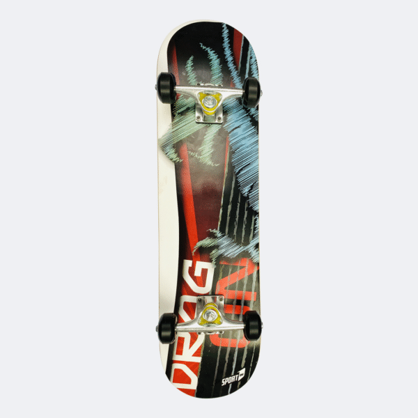 Chinese Maple Complete Skateboard – Dragon