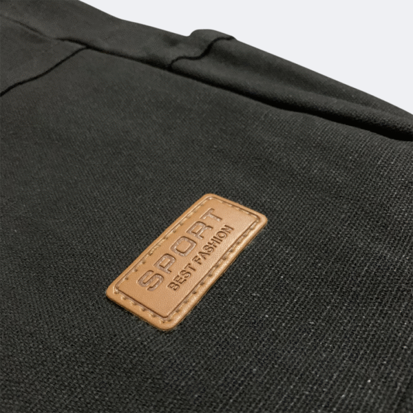 Urban Classic Black Canvas Tote Bag