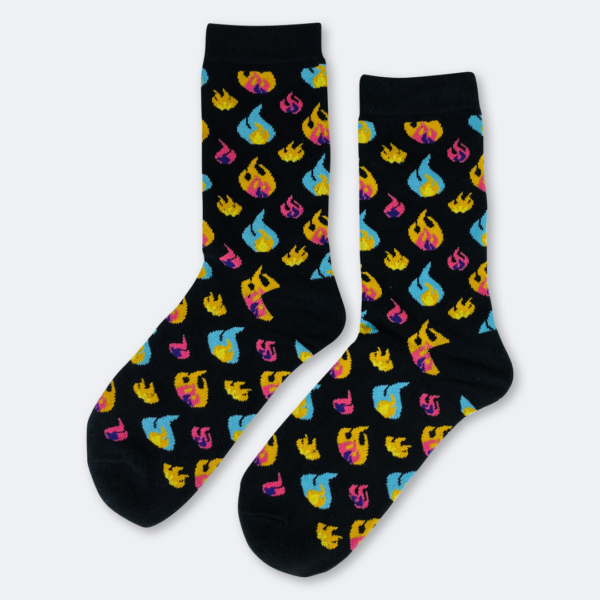 Men's Flame Burst Socks