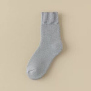 Merino Wool Thick Winter Socks - Gray