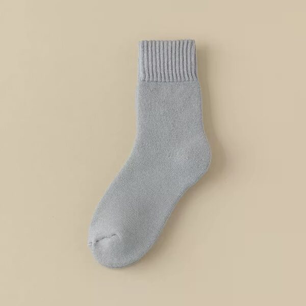 Merino Wool Thick Winter Socks - Gray