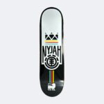 Element Skateboards – Nyjah Huston Pro Deck (BlackWhite)