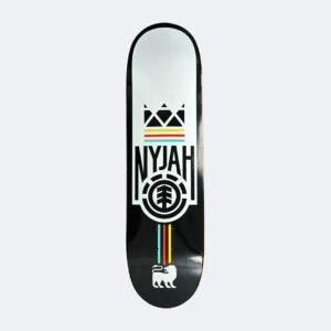 Element Skateboards – Nyjah Huston Pro Deck (BlackWhite)