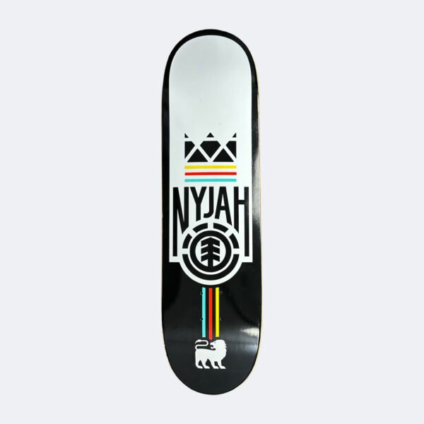 Element Skateboards – Nyjah Huston Pro Deck (BlackWhite)