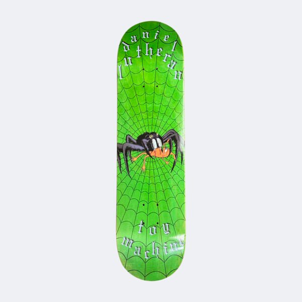 Toy Machine – Spider Web Deck (Green Spider Graphic)