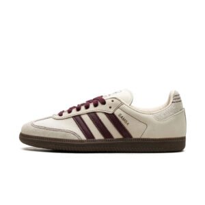 Adidas Samba Beige Maroon