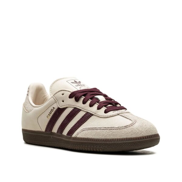 Adidas Samba Beige Maroon