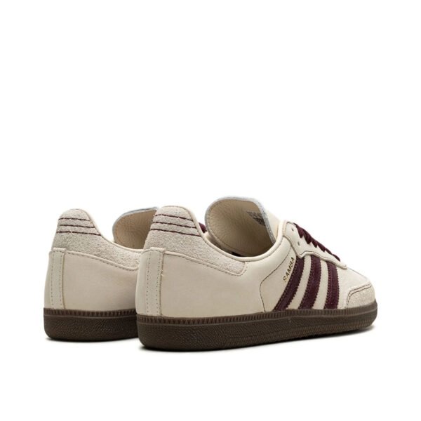 Adidas Samba Beige Maroon